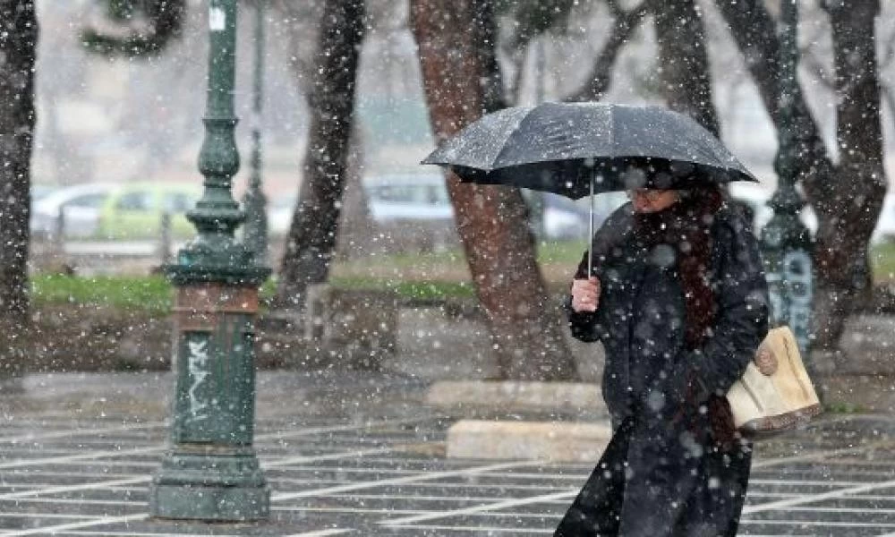 Έρχεται ισχυρός χιονιάς με πολικές θερμοκρασίες – Πού θα «χτυπήσει» η κακοκαιρία